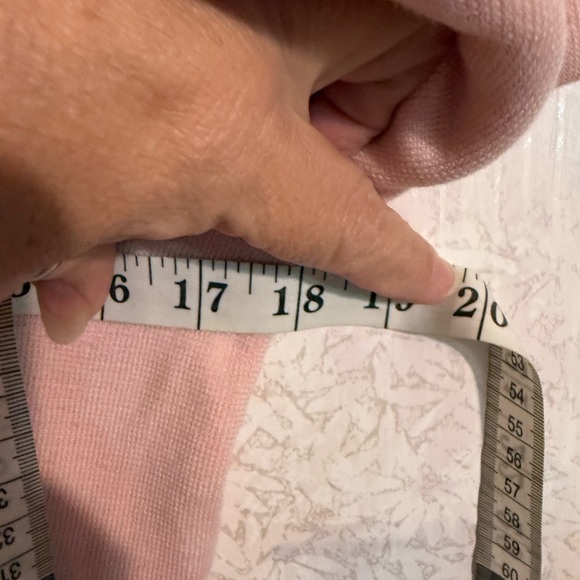 Tory Burch Kimberly merino wool sweater featuring embellished flare cuffs.  S/P - Picture 6 of 9